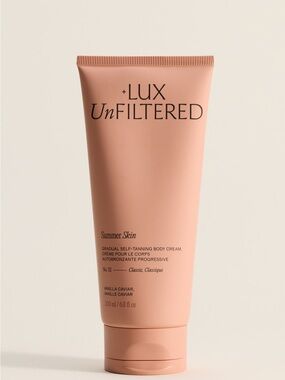 +LUX UnFILTERED Gradual Self-Tanning Body Cream No.32 Classic Vanilla Caviar